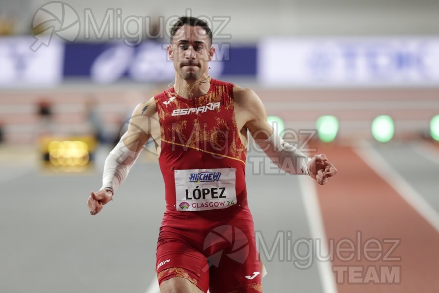 Campeonato del Mundo Absoluto indoor / Short Track (Glasgow) 03-03-2024.