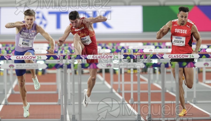 Campeonato del Mundo Absoluto indoor / Short Track (Glasgow) 03-03-2024.