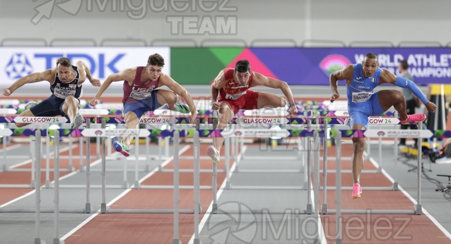 Campeonato del Mundo Absoluto indoor / Short Track (Glasgow) 03-03-2024.