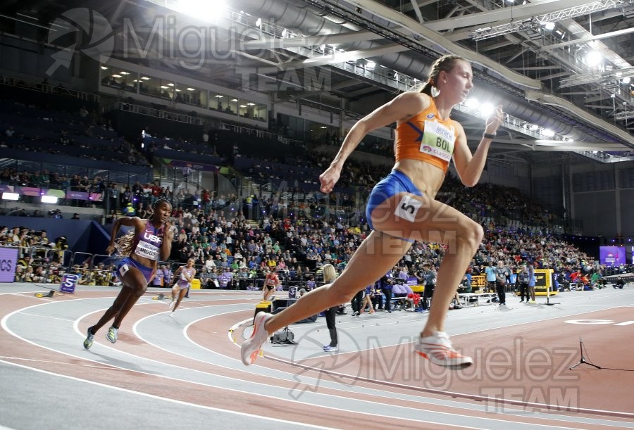 Campeonato del Mundo Absoluto indoor / Short Track (Glasgow) 03-03-2024.