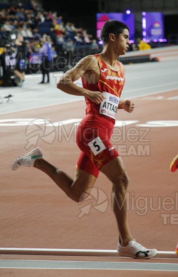 Campeonato del Mundo Absoluto indoor / Short Track (Glasgow) 03-03-2024.