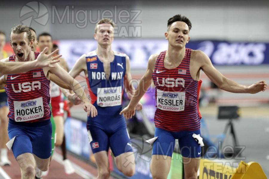 Campeonato del Mundo Absoluto indoor / Short Track (Glasgow) 03-03-2024.