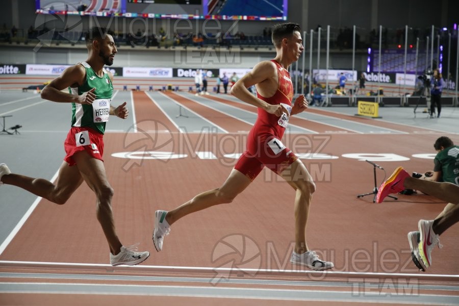 Campeonato del Mundo Absoluto indoor / Short Track (Glasgow) 03-03-2024.