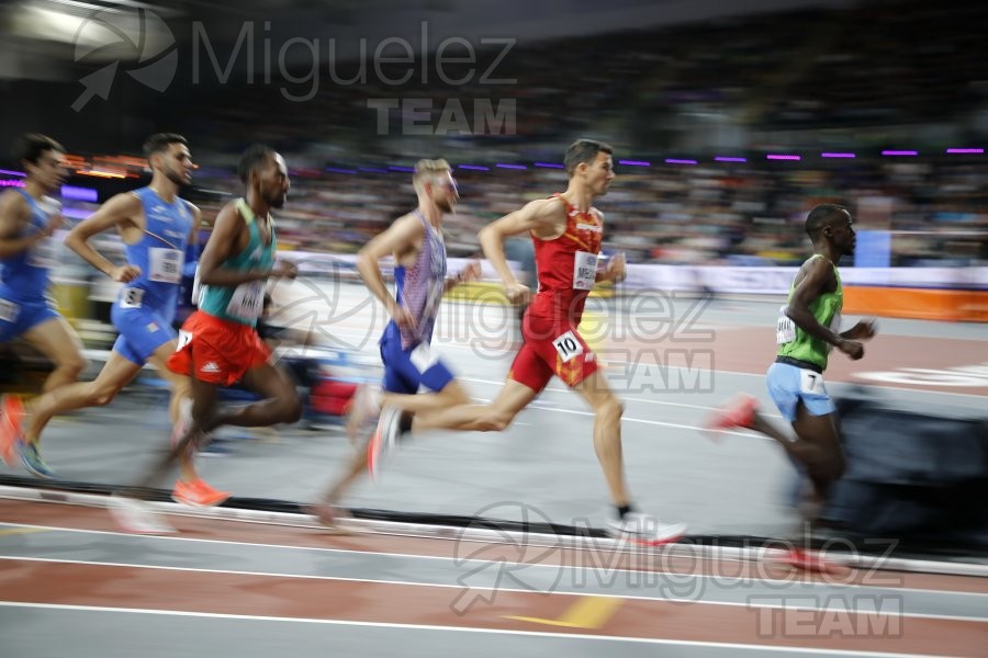 Campeonato del Mundo Absoluto indoor / Short Track (Glasgow) 03-03-2024.