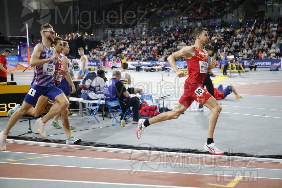 Campeonato del Mundo Absoluto indoor / Short Track (Glasgow) 03-03-2024.