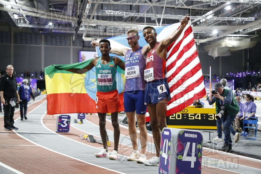 Campeonato del Mundo Absoluto indoor / Short Track (Glasgow) 03-03-2024.