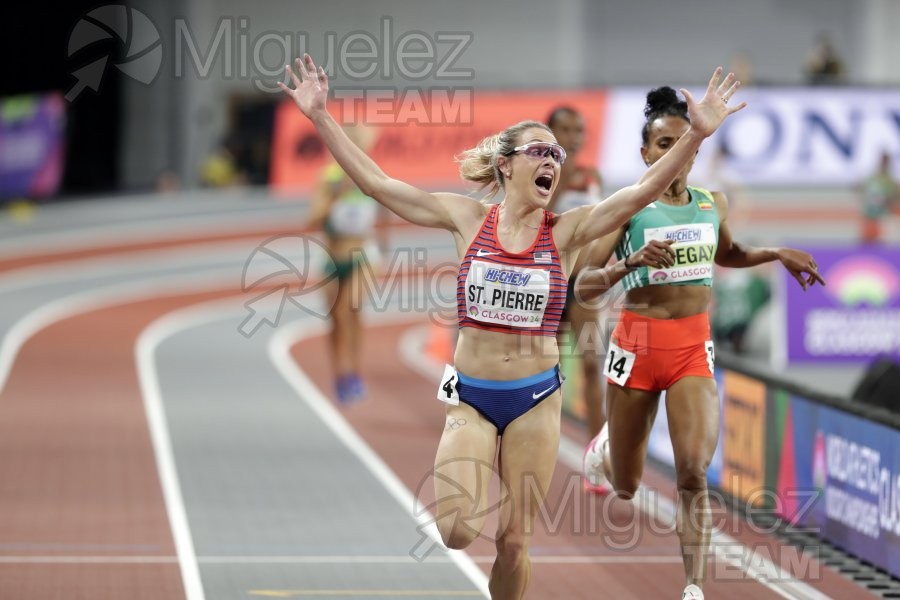 Campeonato del Mundo Absoluto indoor / Short Track (Glasgow) 03-03-2024.