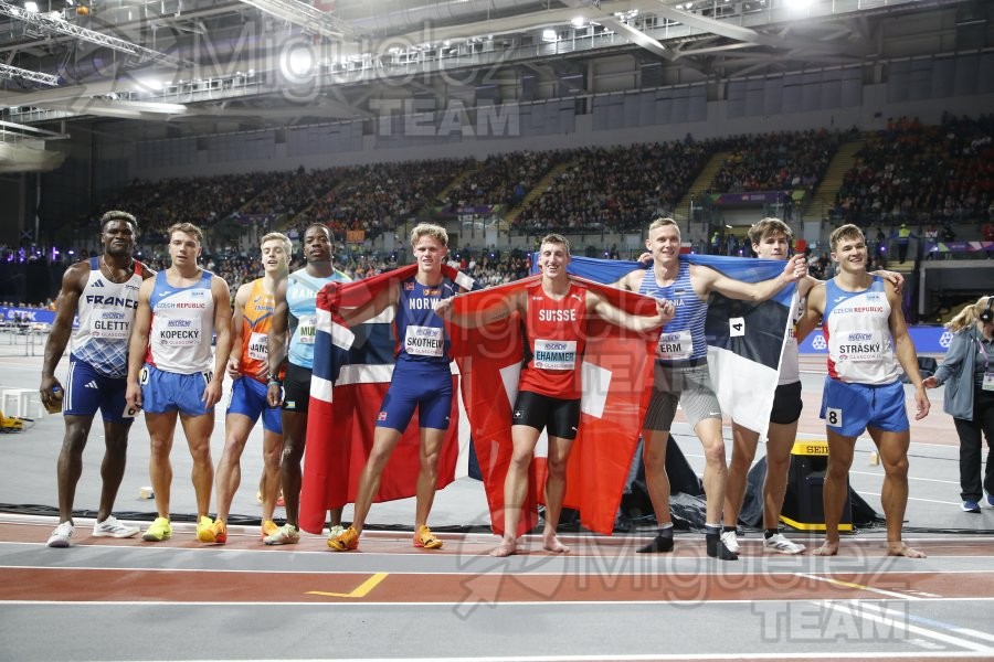 Campeonato del Mundo Absoluto indoor / Short Track (Glasgow) 03-03-2024.