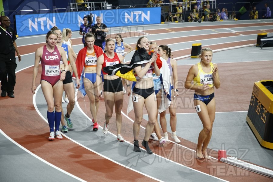 Campeonato del Mundo Absoluto indoor / Short Track (Glasgow) 03-03-2024.