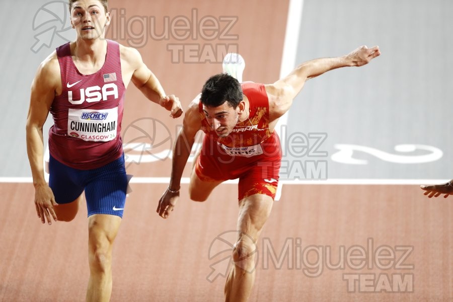 Campeonato del Mundo Absoluto indoor / Short Track (Glasgow) 03-03-2024.