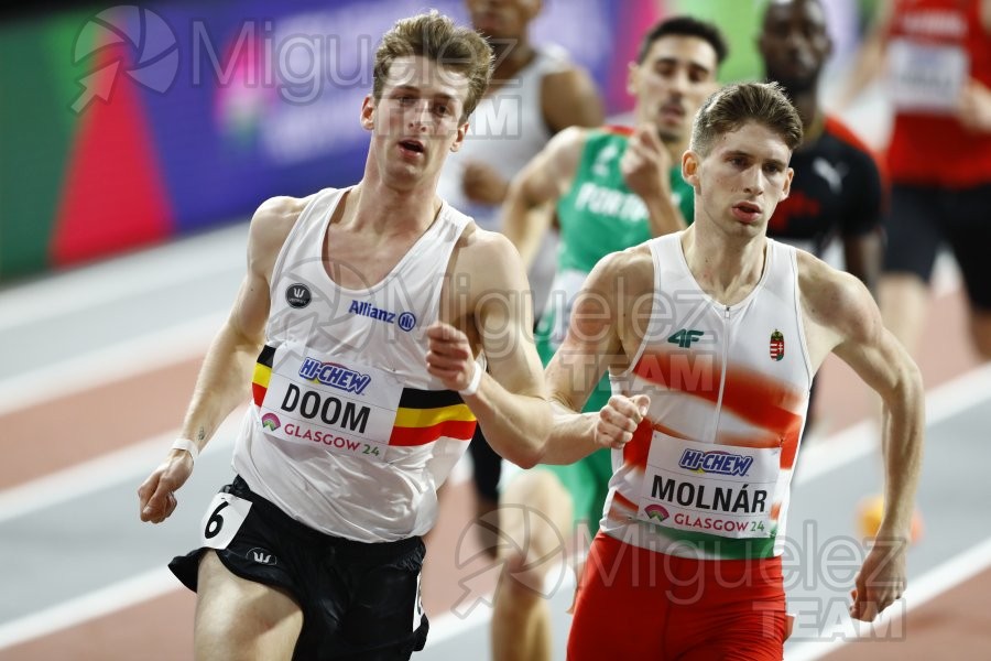 Campeonato del Mundo Absoluto indoor / Short Track (Glasgow) 03-03-2024.