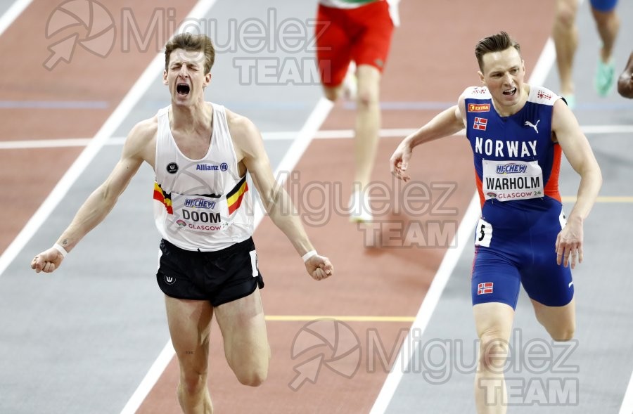 Campeonato del Mundo Absoluto indoor / Short Track (Glasgow) 03-03-2024.