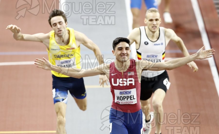 Campeonato del Mundo Absoluto indoor / Short Track (Glasgow) 03-03-2024.