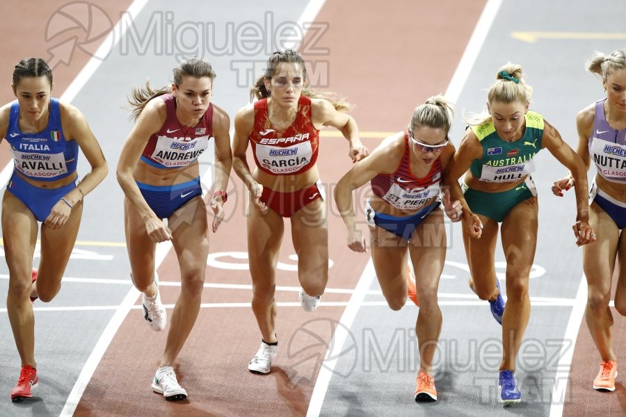 Campeonato del Mundo Absoluto indoor / Short Track (Glasgow) 03-03-2024.