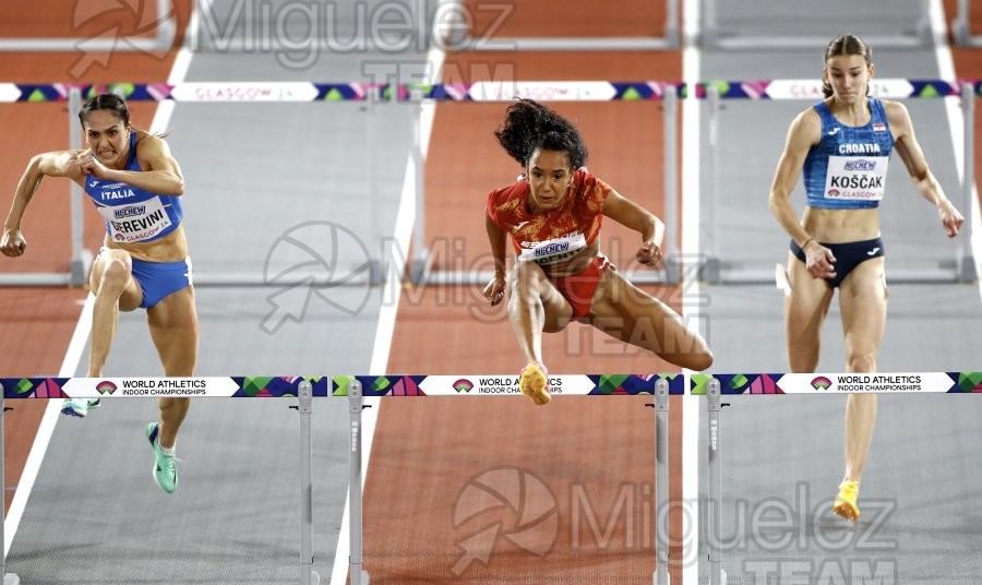 Campeonato del Mundo Absoluto indoor / Short Track (Glasgow) 03-03-2024.