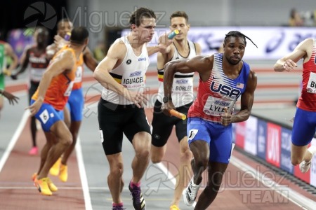 Campeonato del Mundo Absoluto indoor / Short Track (Glasgow) 03-03-2024.