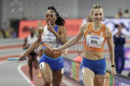 Campeonato del Mundo Absoluto indoor / Short Track (Glasgow) 03-03-2024.