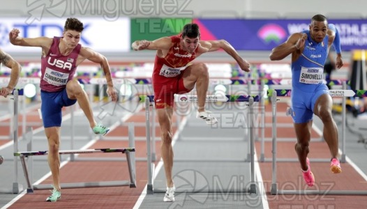 Campeonato del Mundo Absoluto indoor / Short Track (Glasgow) 03-03-2024.