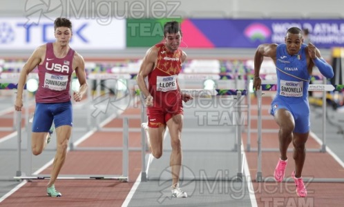 Campeonato del Mundo Absoluto indoor / Short Track (Glasgow) 03-03-2024.