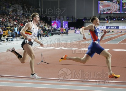 Campeonato del Mundo Absoluto indoor / Short Track (Glasgow) 03-03-2024.