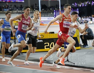 Campeonato del Mundo Absoluto indoor / Short Track (Glasgow) 03-03-2024.