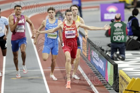 Campeonato del Mundo Absoluto indoor / Short Track (Glasgow) 03-03-2024.