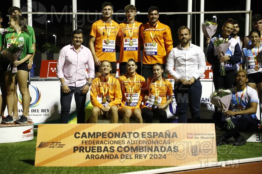 Campeonato de España Pruebas Combinadas de Federaciones Autonomas (Arganda del Rey) 2024. 