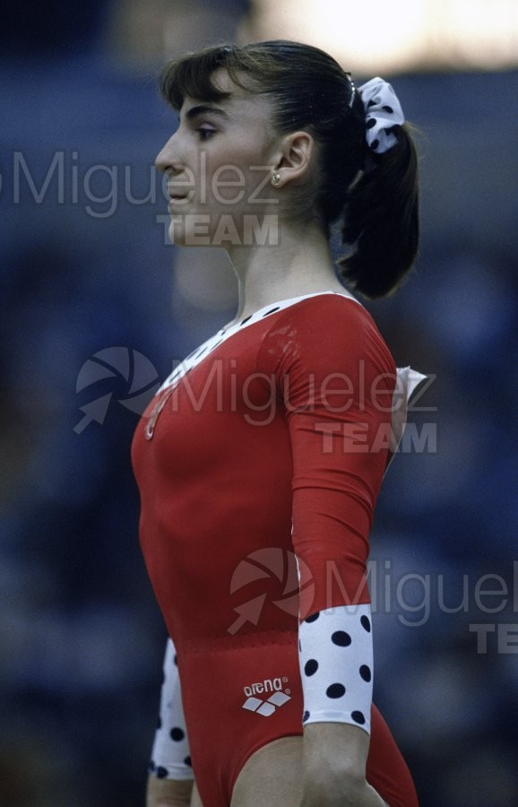 Campeonato de Europa de Gimnasia Artística de Mujeres celebrado en Atenas (Grecia) 1990.