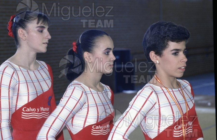 Campeonato España de Gimnasia Artística de Mujeres celebrado en Las Rozas (Madrid) 1990