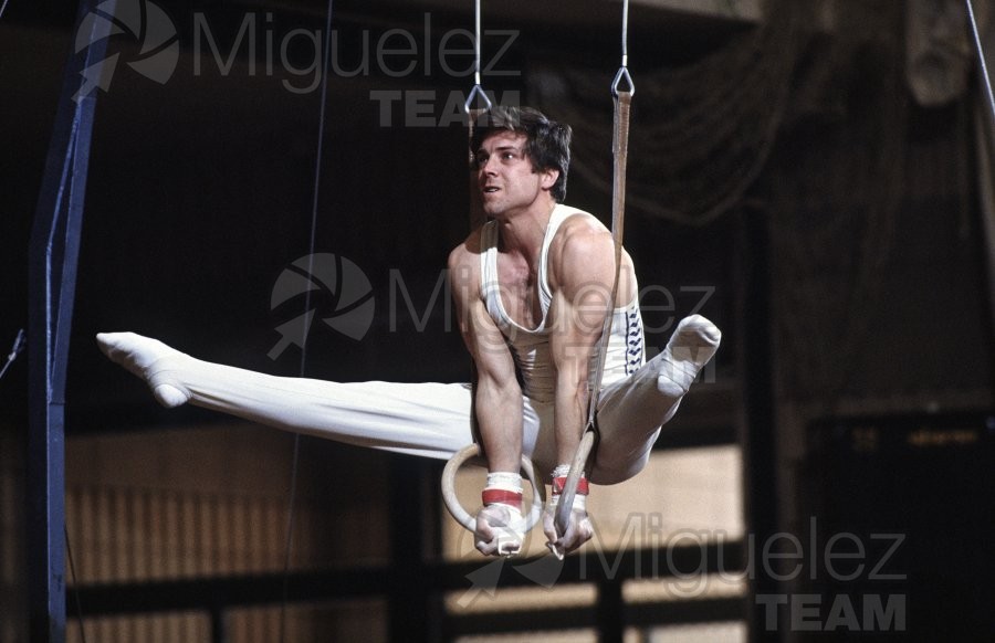 Campeonato de España de Gimnasia Artística de Hombres celebrado en Borges Blancas (Lérida). 1991