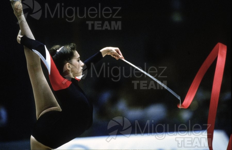 Copa de Europa (Final) de Gimnasia Rítmica celebrado en el Pabellón Municipal Ciudad Jardin (Málaga) 1993