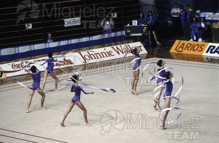 Campeonato de Europa Junior de Gimnasia Rítmica (Santa Cruz de Tenerife) 1989.