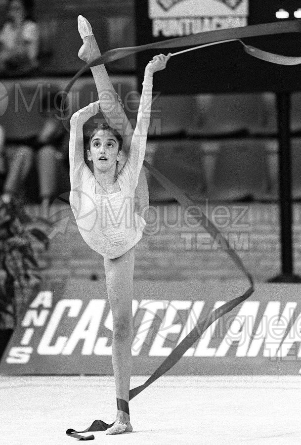 XVI Campeonato de España Gimnasia Rítmica celebrado en Palencia 1990.