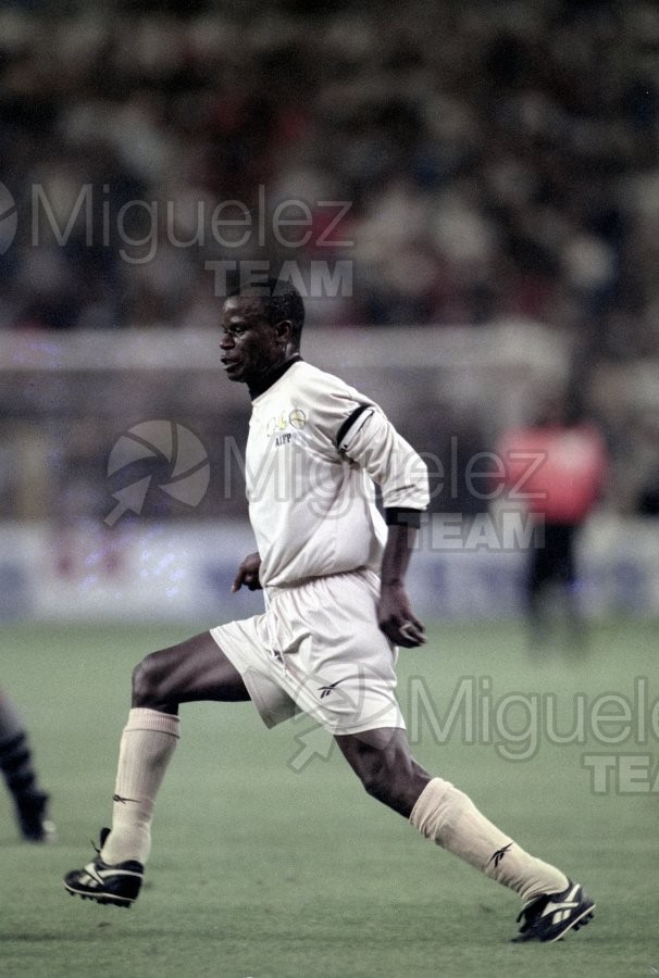 Partido Mundíal contra el RACISMO celebrado en el estadio Santiago Bernabéu de Madrid. 1997
