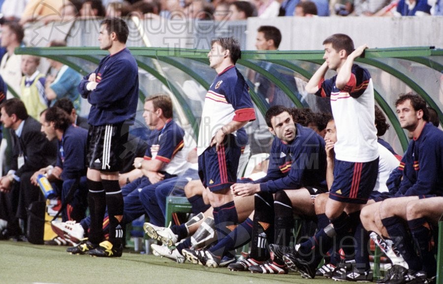 Partido Copa del Mundo Francia 1998, Primera fase, entre ESPAÑA-BULGARIA .