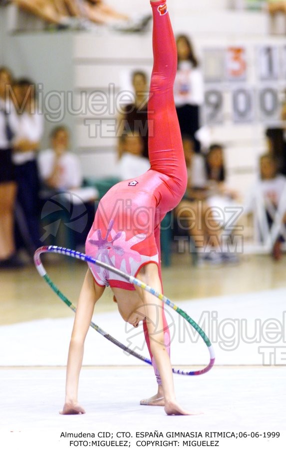 Campeonato de España Absoluto de Gimnasia Rítmica celebrado en Leganés (Madrid). 1999. 
