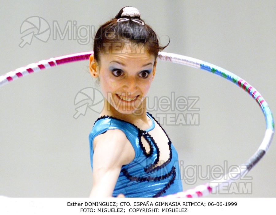 Campeonato de España Absoluto de Gimnasia Rítmica celebrado en Leganés (Madrid). 1999. 