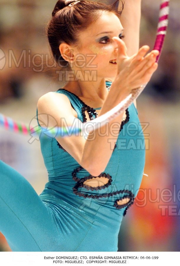 Campeonato de España Absoluto de Gimnasia Rítmica celebrado en Leganés (Madrid). 1999. 