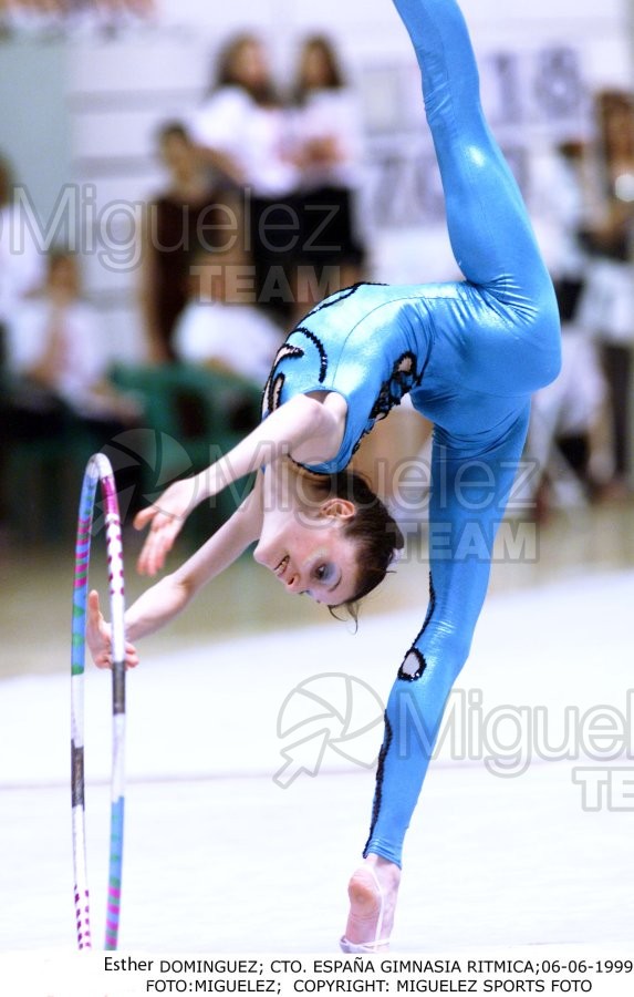 Campeonato de España Absoluto de Gimnasia Rítmica celebrado en Leganés (Madrid). 1999. 