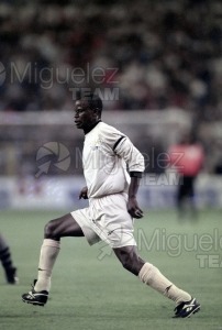 Partido Mundíal contra el RACISMO celebrado en el estadio Santiago Bernabéu de Madrid. 1997