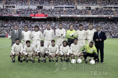Partido Mundíal contra el RACISMO celebrado en el estadio Santiago Bernabéu de Madrid. 1997