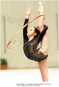 Campeonato de España Absoluto de Gimnasia Rítmica celebrado en Leganés (Madrid). 1999. 