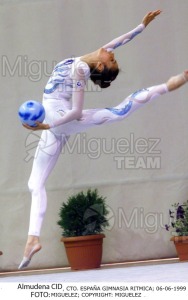 Campeonato de España Absoluto de Gimnasia Rítmica celebrado en Leganés (Madrid). 1999. 