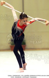 Campeonato de España Absoluto de Gimnasia Rítmica celebrado en Leganés (Madrid). 1999. 