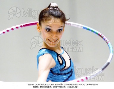 Campeonato de España Absoluto de Gimnasia Rítmica celebrado en Leganés (Madrid). 1999. 