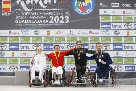 European Para-Karate Championships.  (Guadalajara) 2023. 