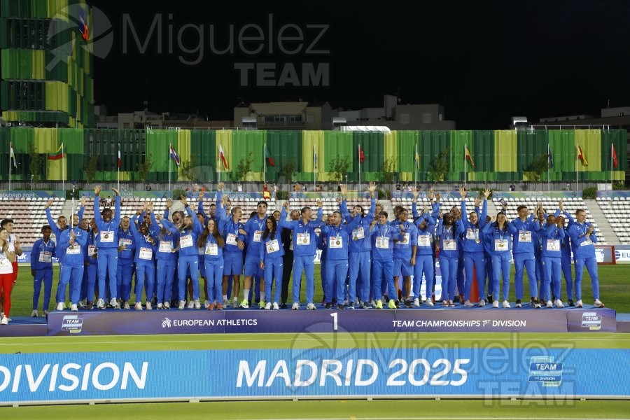Campeonato de Europa de Atletismo por equipos, Primera División (Madrid) 2025. 