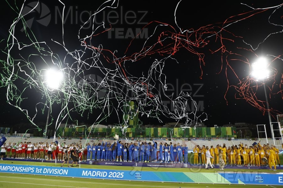 Campeonato de Europa de Atletismo por equipos, Primera División (Madrid) 2025. 