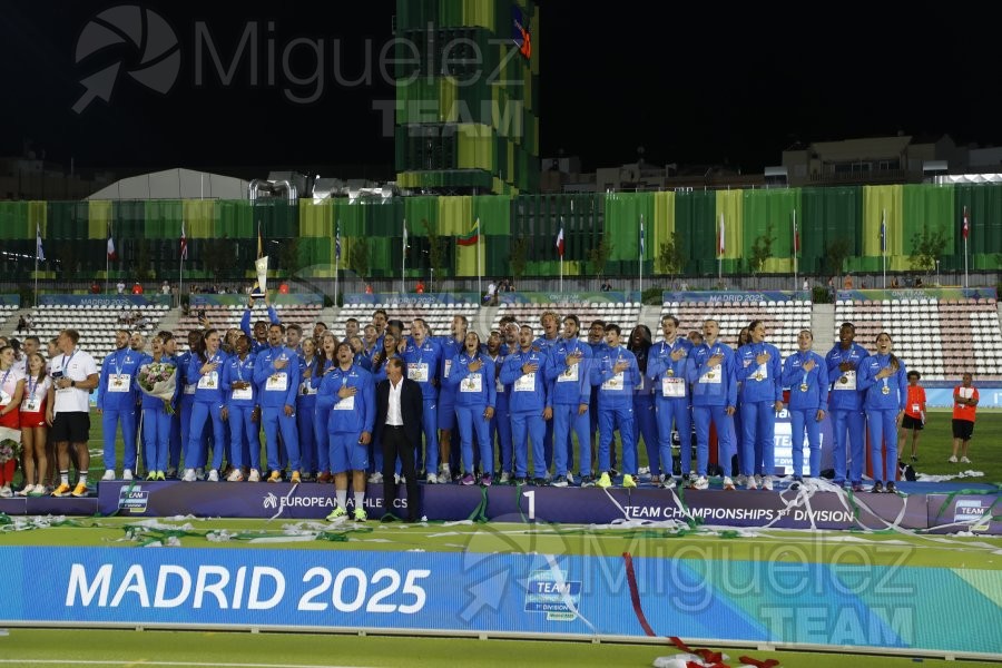 Campeonato de Europa de Atletismo por equipos, Primera División (Madrid) 2025. 