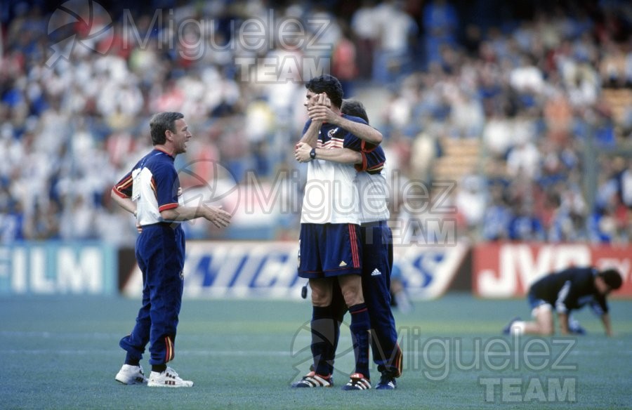 Partido Copa del Mundo Francia 1998, Primera fase, entre ESPAÑA-BULGARIA .
